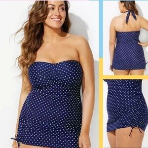 BON Voyage Halter Convertible One Piece Sw…